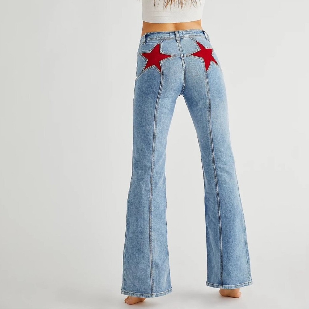 We The Free Firecracker Flare Jeans